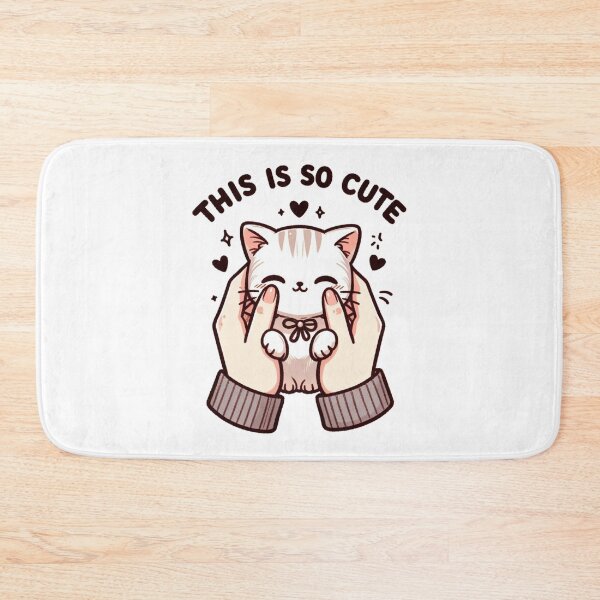 Item preview, This Is So Cute Cat designed and sold by LemuellTrends.