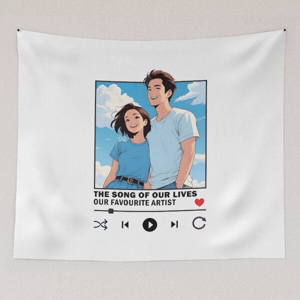 Item preview, Anime Lovers The Song our of Lives Happy Valentines Couple designed and sold by wingstar.