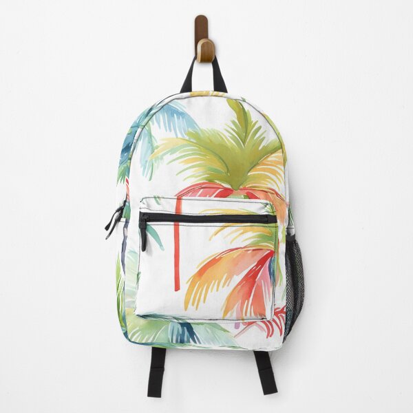 Item preview, Watercolor palm tree pattern print designed and sold by dcrc.