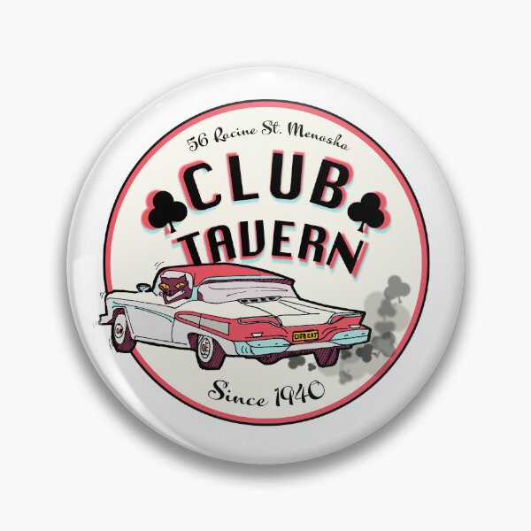 Item preview, Club Tavern Cat en coche de colección designed and sold by KelbelDesigns.
