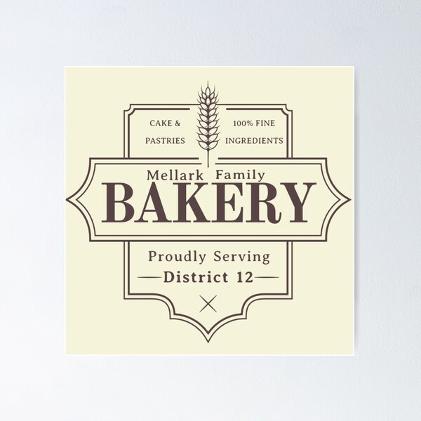 Item preview, Mellark Family Bakery designed and sold by IncoherentFab.