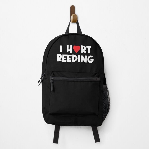 Item preview, I LOVE READING (INTENTIONAL SPELLING MISTAKE) designed and sold by Mclickster.