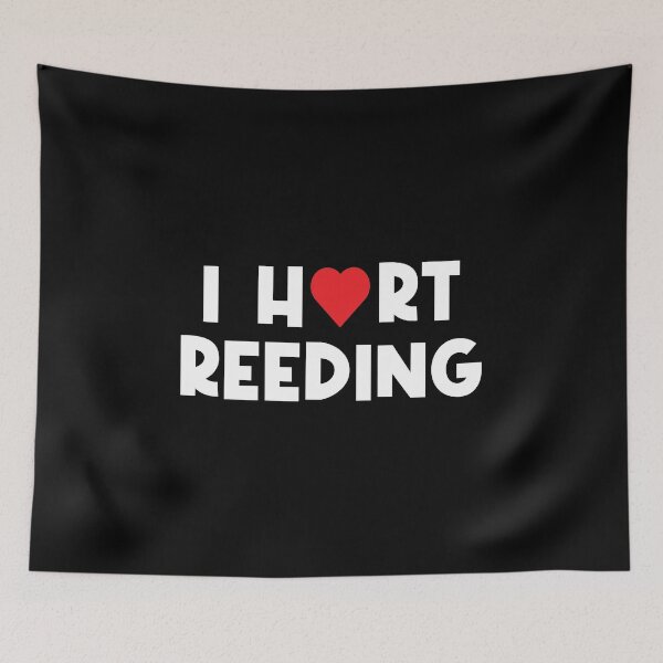 Item preview, I LOVE READING (INTENTIONAL SPELLING MISTAKE) designed and sold by Mclickster.