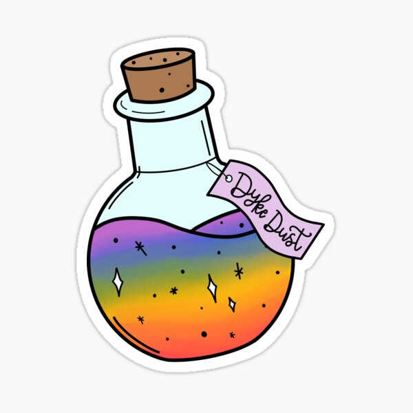 Item preview, Dyke Dust designed and sold by Coffeehouse Doodles.