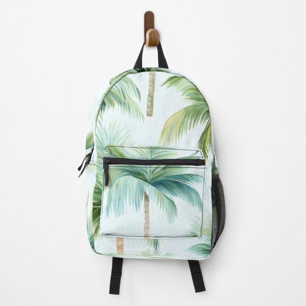 Item preview, watercolor palm tree pattern print designed and sold by dcrc.