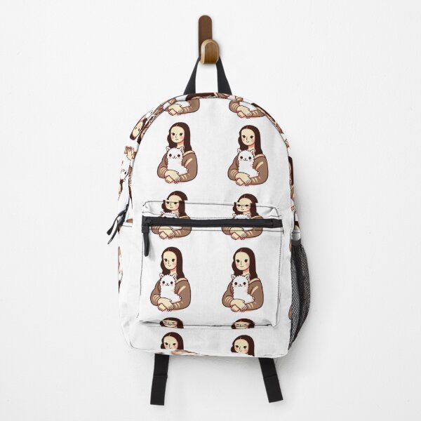 Aperçu de l'œuvre Monalisa avec lama créée et vendue par LemuellTrends.