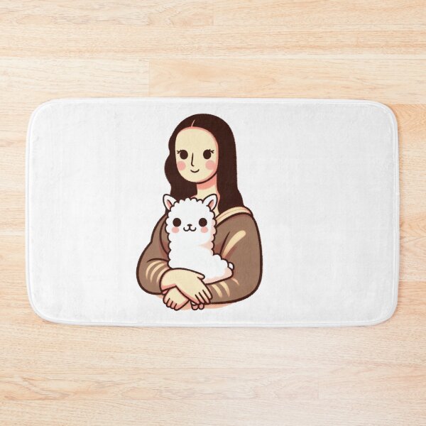 Item preview, Monalisa With Llama designed and sold by LemuellTrends.