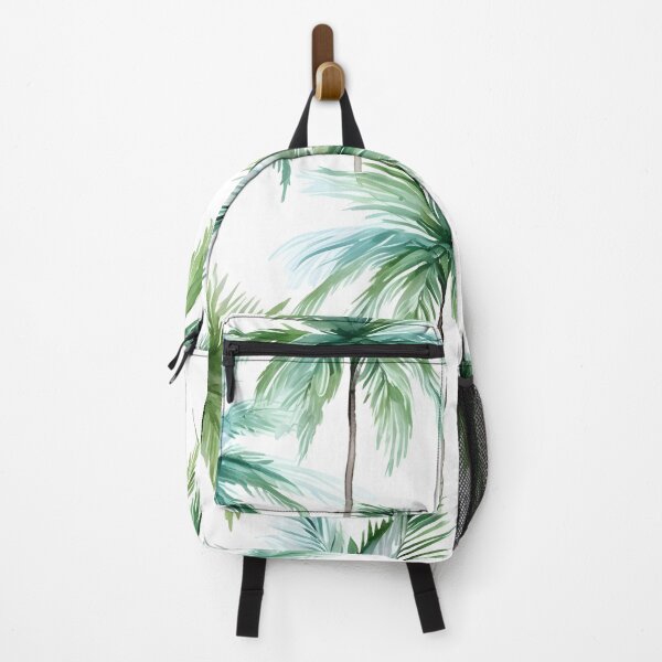 Item preview, watercolor palm tree pattern print designed and sold by dcrc.