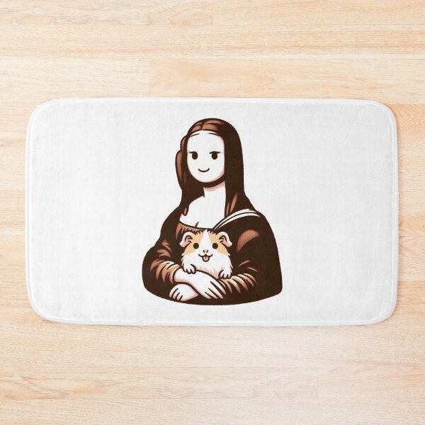 Item preview, Monalisa With Guinea Pig designed and sold by LemuellTrends.