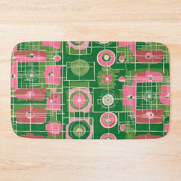 Item preview, Green and pink atomic designed and sold by Joanne Walsh.