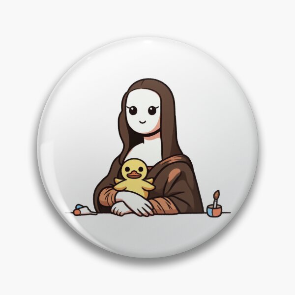Aperçu de l'œuvre Monalisa au canard créée et vendue par LemuellTrends.