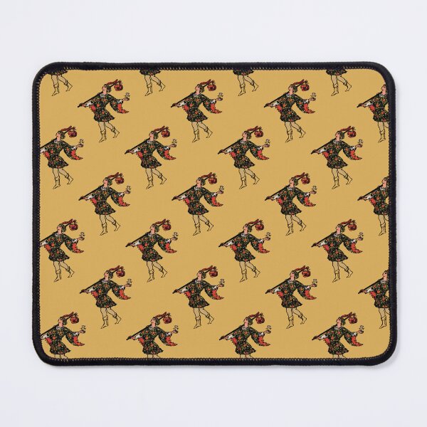 Item preview, The Fool Tarot Print - Yellow - Tarot Card Pattern - Tarot Elements designed and sold by DreamersPlan.