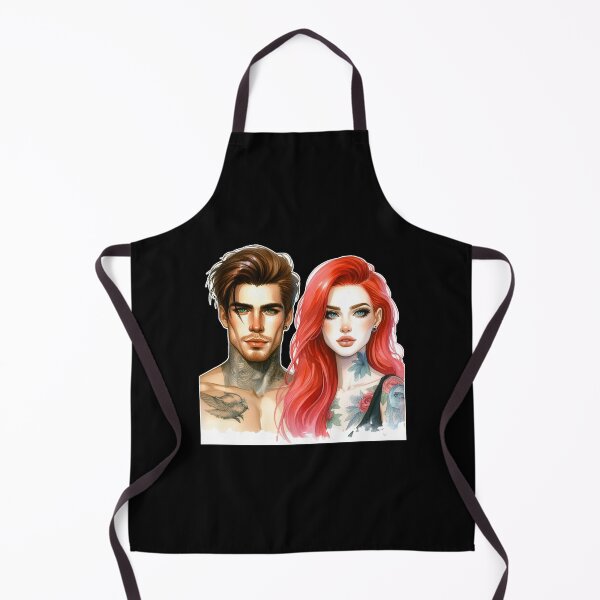Item preview, Liam LaGrange and Wren McCauley - Concept Art - Cedarwood designed and sold by AmberRoseWrites.