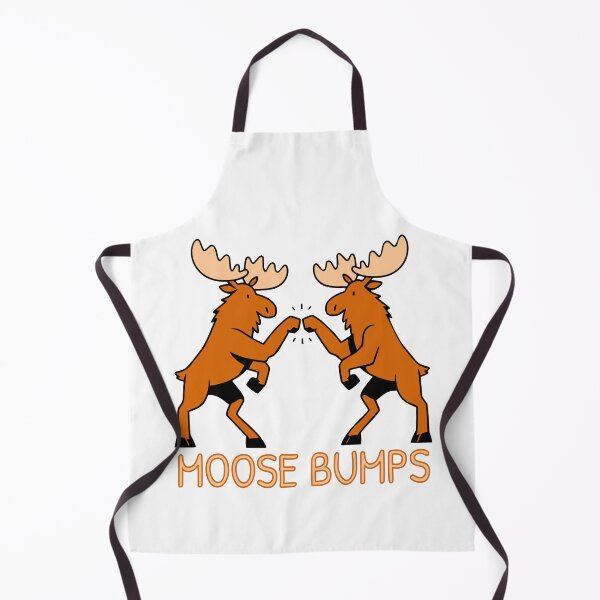 Item preview, Funny Cartoon Moose Bumps designed and sold by Elvin Dantes.