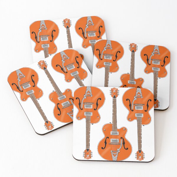 Item preview, Triple Orange Guitar designed and sold by Saint Christopher.