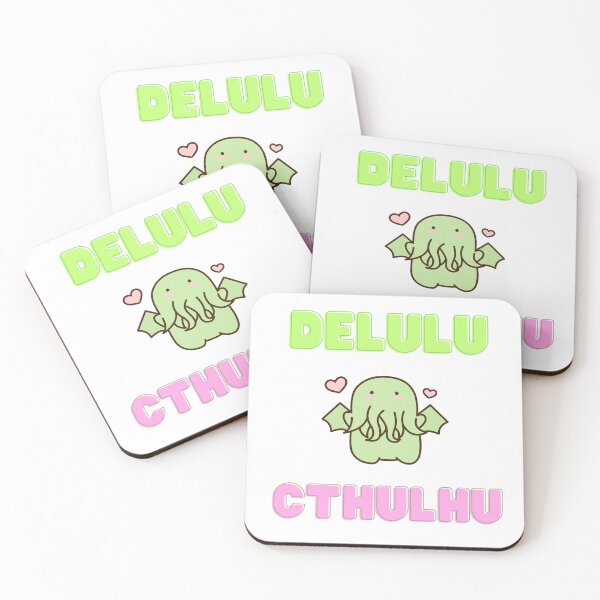 Item preview, Delulu Cthulhu HP love craft cute designed and sold by kikiskiller.