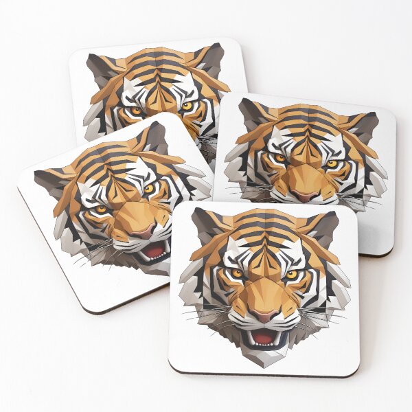 Item preview, 3D Cartoon Tiger, Baby Tiger, Cute Tiger, Logo, Sticker, Wall arts, Art Prints and More designed and sold by Kevin Lou.