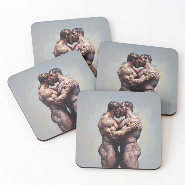Item preview, Muscle Bear Oil Painting designed and sold by BeautyofMasc.