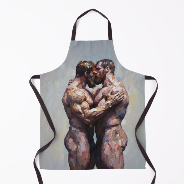 Item preview, Muscle Bear Oil Painting designed and sold by BeautyofMasc.