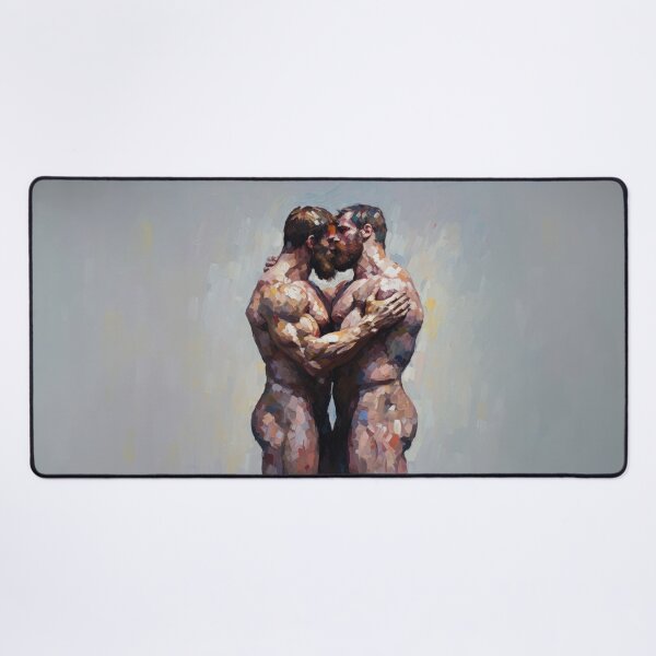 Item preview, Muscle Bear Oil Painting designed and sold by BeautyofMasc.