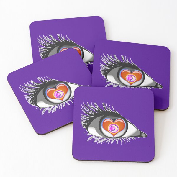 Item preview,  Eye Heart Moon - I love the Night w/white border for darker prints designed and sold by Rogue Wizard.