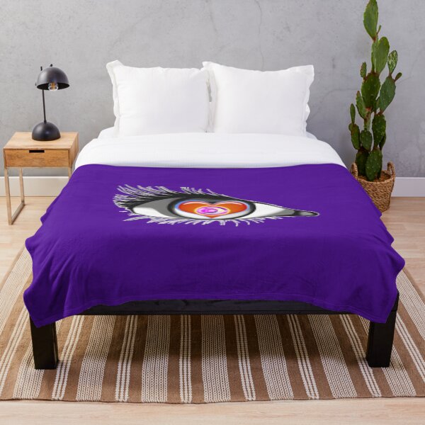 Aperçu de l'œuvre Eye Heart Moon - J'aime la nuit avec bordure blanche pour des imprimés plus foncés créée et vendue par Rogue Wizard.