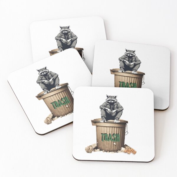 Item preview, Meme divertido de mapache, lindos regalos de animales para amantes de los animales designed and sold by Cuteanimalgifts.