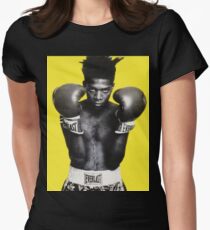 Basquiat Graphic Shirt Women's Fitted T-Shirt