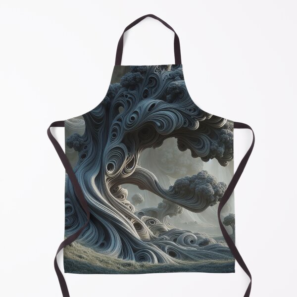 Item preview, grey rococo trees designed and sold by Foxlindesigns.
