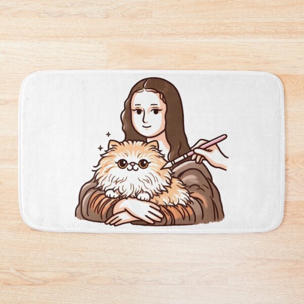 Item preview, Monalisa With Cat designed and sold by LemuellTrends.