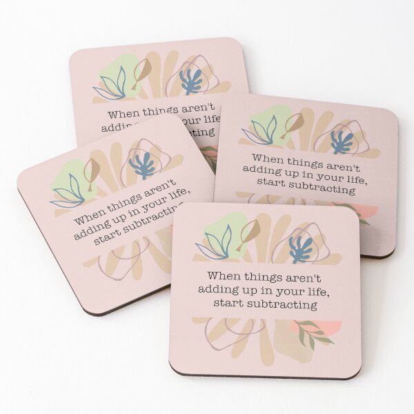 Item preview, Simplify Life When Things are Not Adding Up in Your Life, Start Subtracting designed and sold by Simplystik.