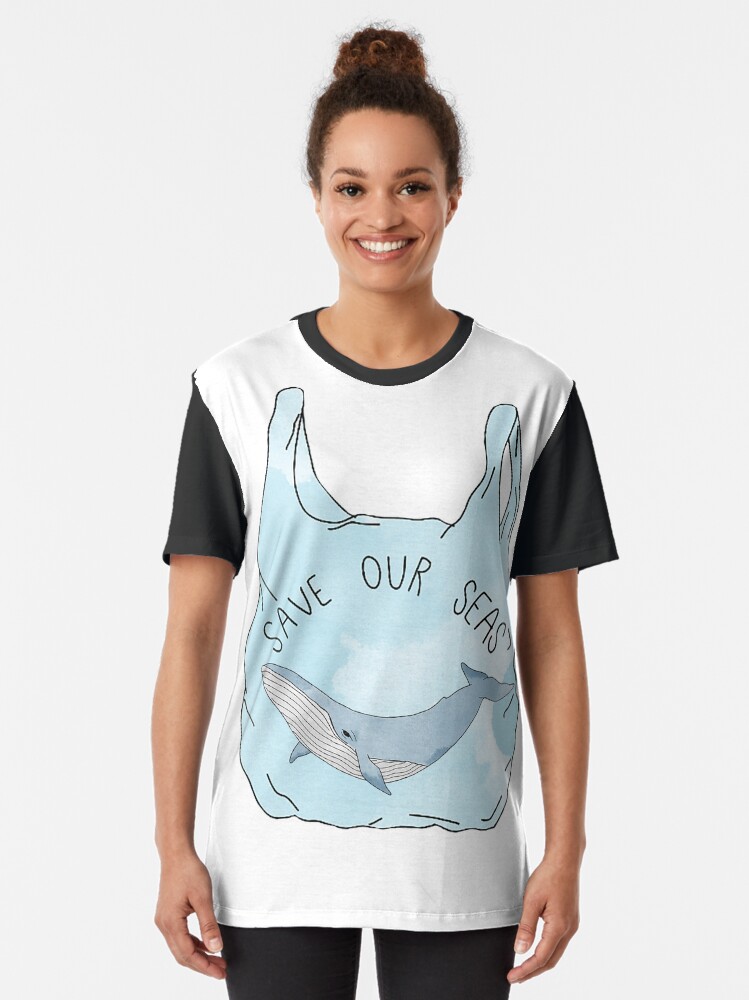 Alternate view of Save Our Seas Graphic T-Shirt