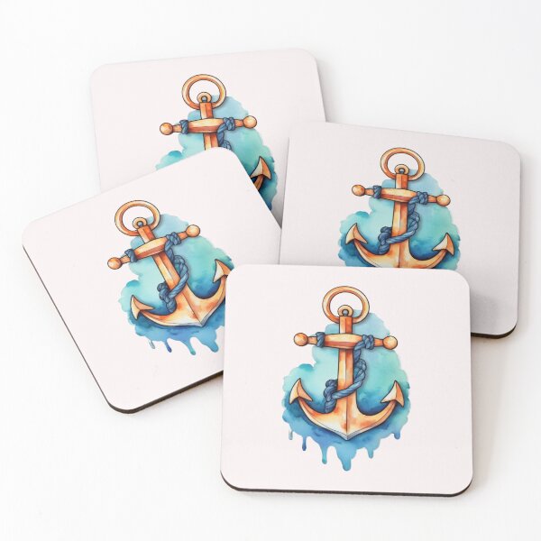 Item preview, Golden anchor. In search of sea treasures. designed and sold by NewtBoo.