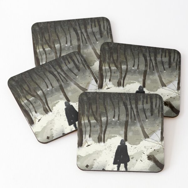 Item preview, snow in the forest designed and sold by sheetart.