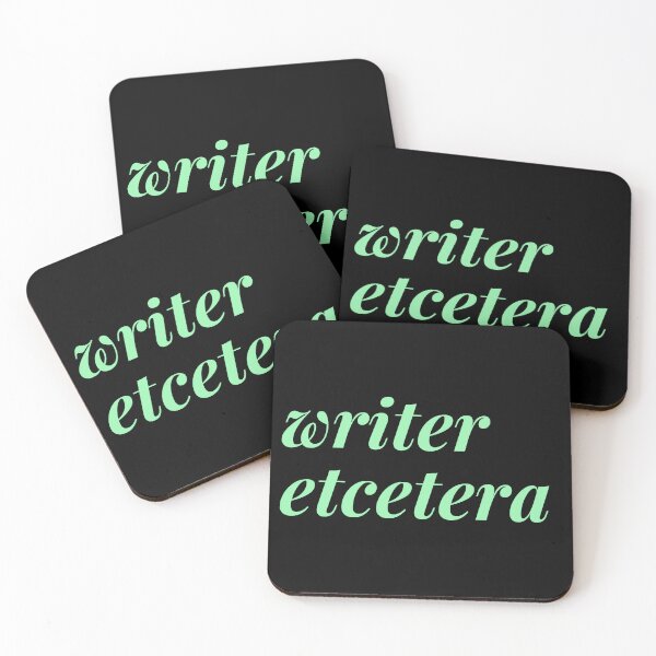 Item preview, WRITER ETCETERA designed and sold by Swooncake Press.