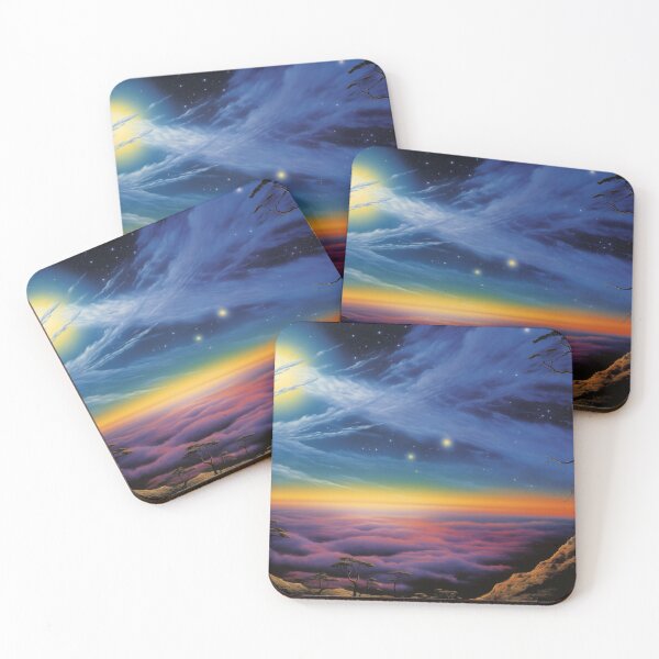 Item preview, Moonlit Wilderness: Trees Among Cloud Veils designed and sold by 51sho.