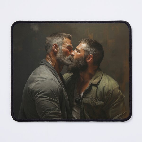 Item preview, Muscle Bear Oil Painting designed and sold by BeautyofMasc.