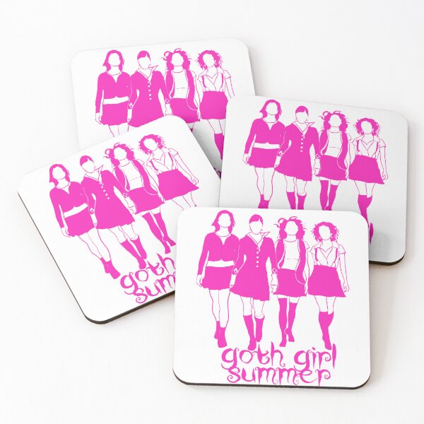 Item preview, Goth Girl Summer in fetch pink designed and sold by KatieMelbourne.