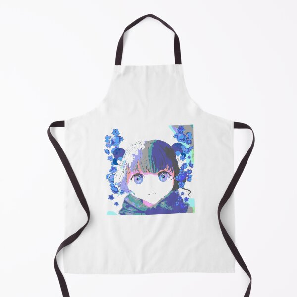Item preview, Anime girl with violet flowers designed and sold by teashirtsshops.