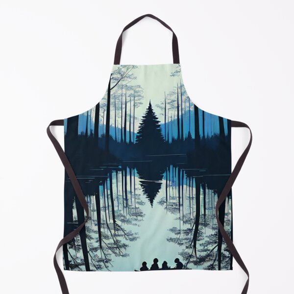 Item preview, lake and trees in twillight designed and sold by optimusprime39.