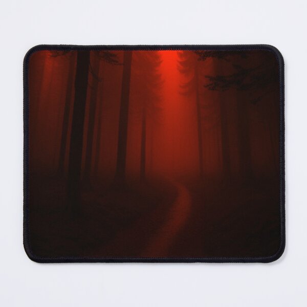Item preview, Haunted Red Trail In the Woods designed and sold by TheDarkWardrobe.