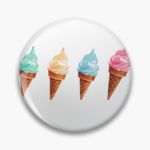 Item preview, Pastel Dream: A Whimsical Ice Cream Cone designed and sold by CrazySweets.