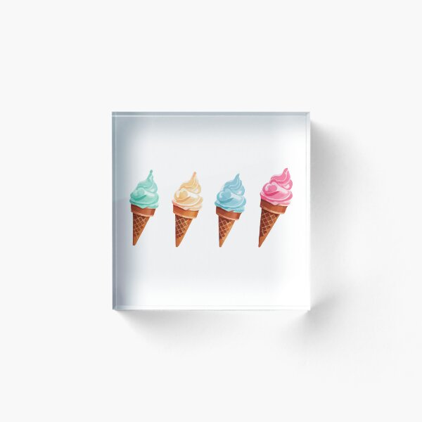 Item preview, Pastel Dream: un caprichoso cono de helado designed and sold by CrazySweets.