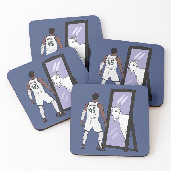 Item preview, Donovan Mitchell Mirror GOAT (Utah) designed and sold by RatTrapTees.