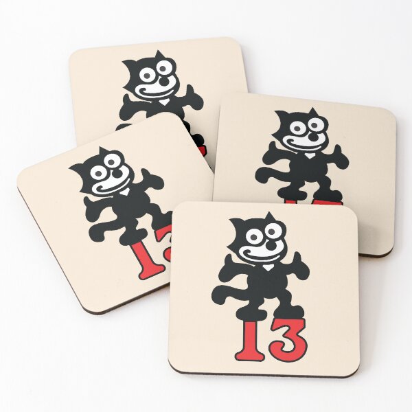 Item preview, Lucky 13 Black Cat designed and sold by FreddieFDesigns.