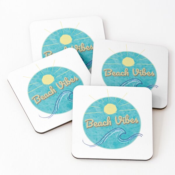 Item preview, Beach Vibes | Retro Vintage Inspired Design Version 2 designed and sold by TeaLimeTwo.