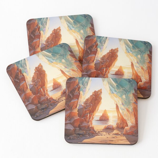 Item preview, Dazzling Crystal formations on the beach. designed and sold by ArtbyJanineTate.