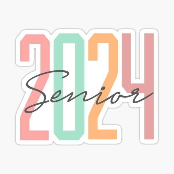 Senior 2024 Stickers for Sale