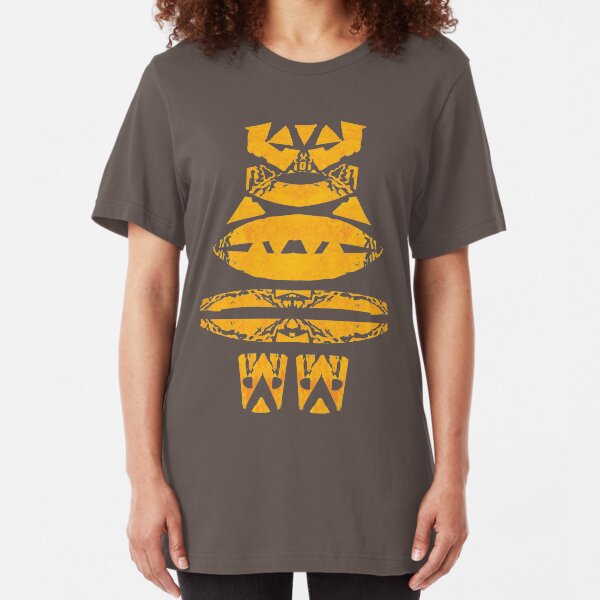 Maori - Gesicht Slim Fit T-Shirt