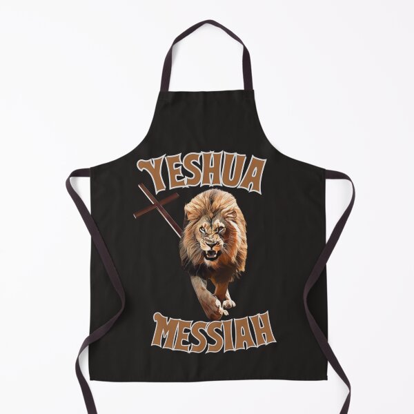 Item preview, Yeshua the Messiah's Cross (gold) designed and sold by Tripp Art Studio.